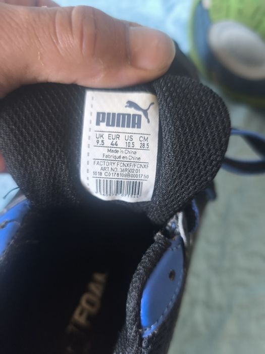 Tenis Puma Azuis e pretos