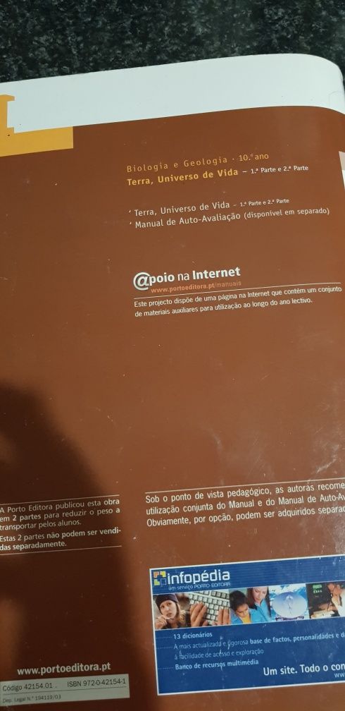 Terra, Universo de Vida - Biologia e Geologia