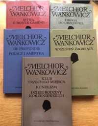 Sprzedam nowe książki 5 części Melchior Wańkowicz