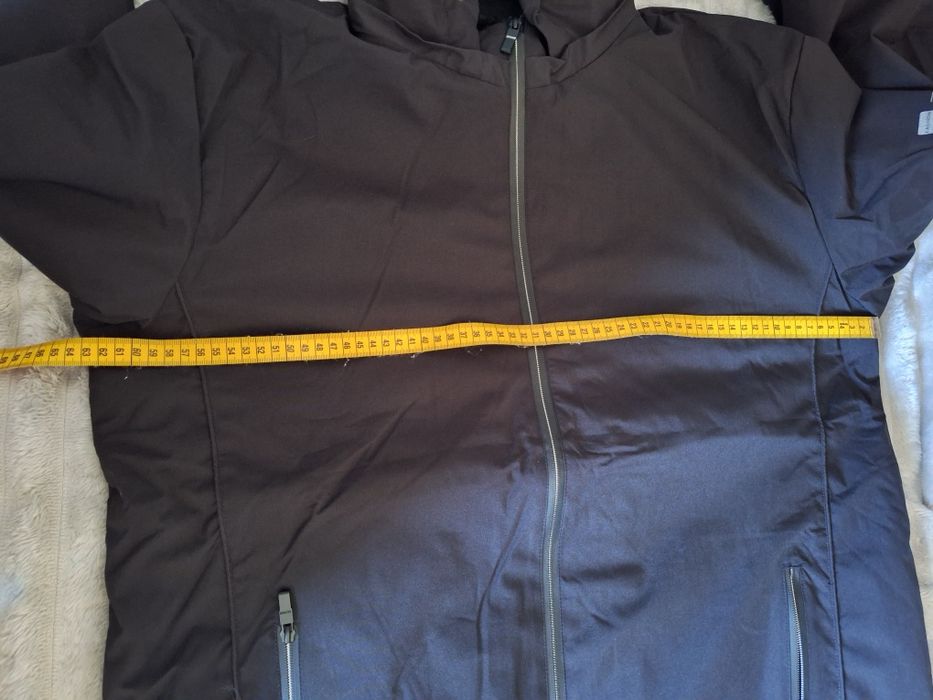Męska kurtka ocieplana z kapturem XL