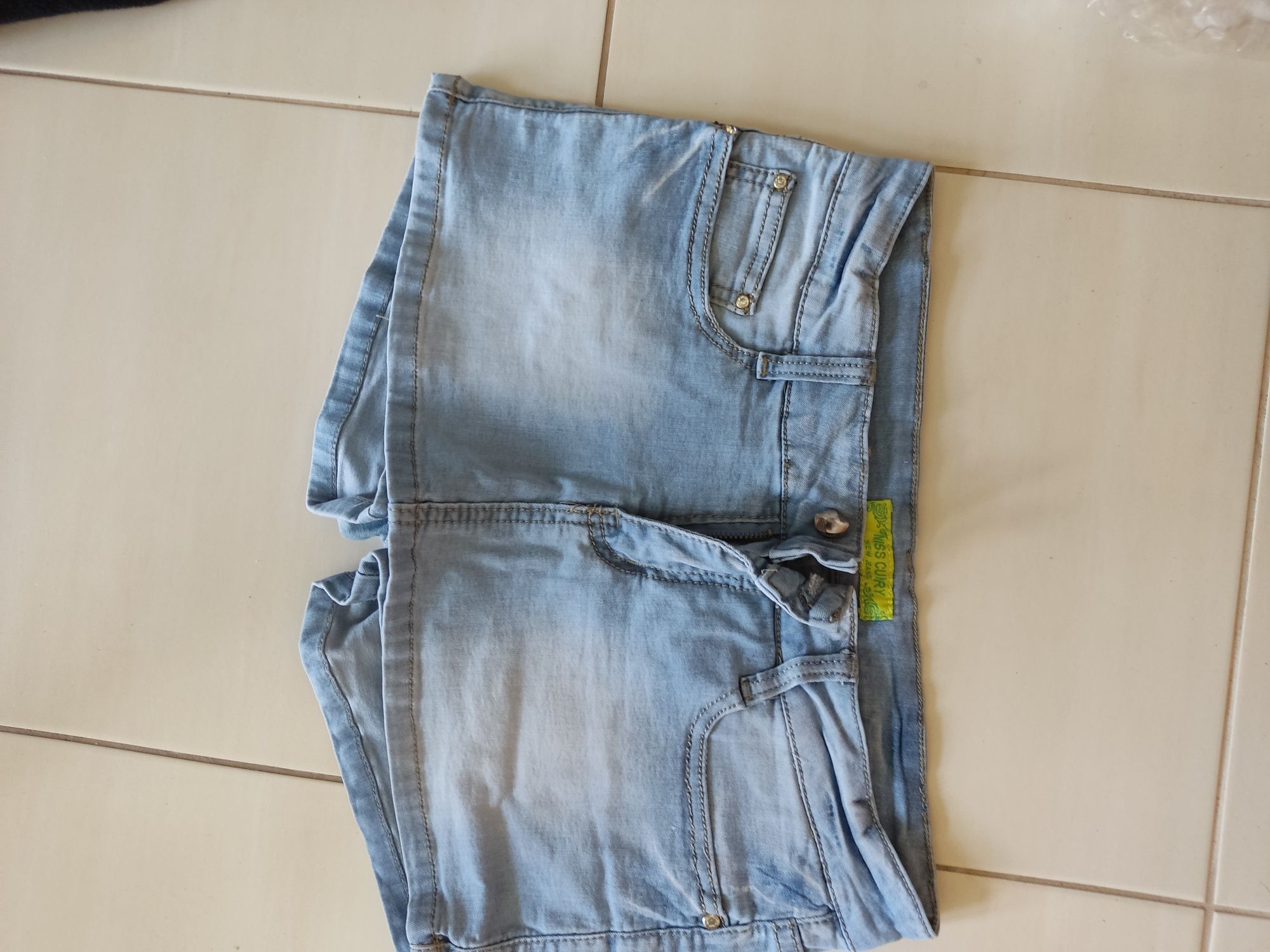 Spodenki spódnica jeans 36