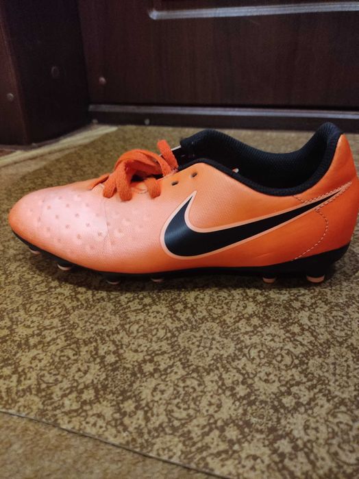 Бутсы, Найк, оранжевые