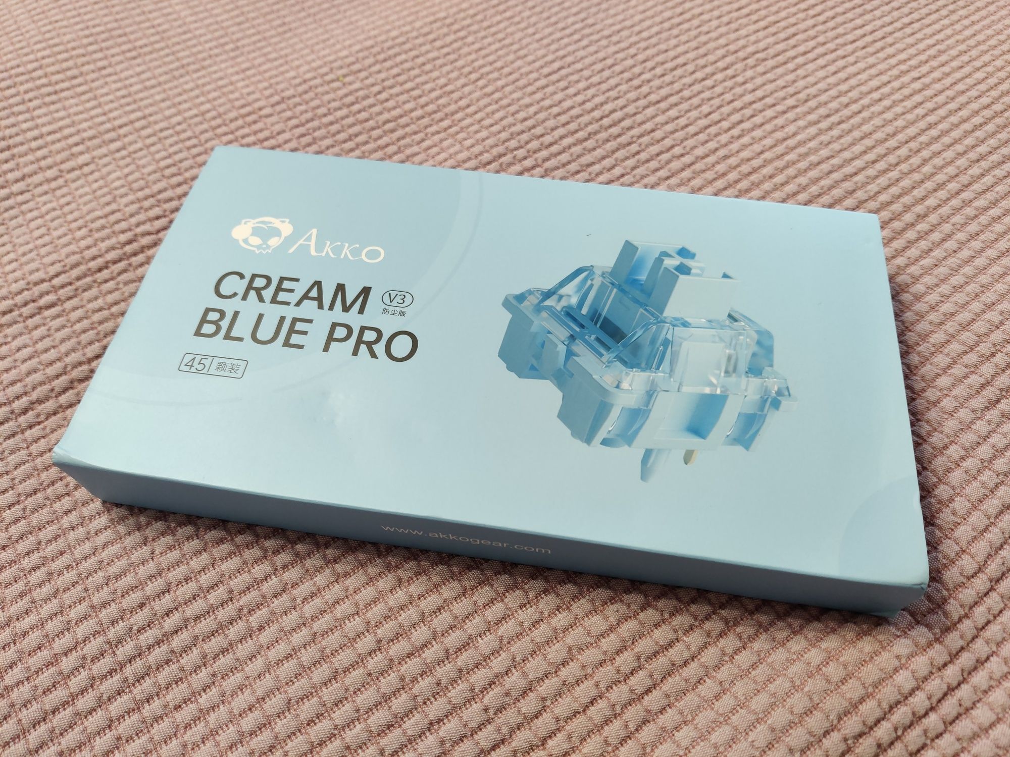 Switch Akko v3 Cream Blue Pro 45szt. Przełącznik Taktalny