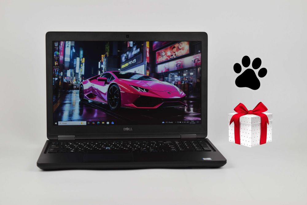 Dell Precision 3520 i5-7440HQ 16/32гб 512/1тб 15.6" IPS FHD Ноутбук