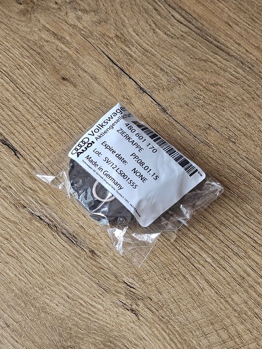 oryginalny kapsel kołpak dekielek do felg Audi 60mm