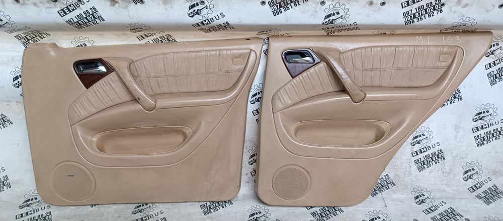 Карти, обшивки дверей оригінал Mercedes BM ML W163  Мерседес МЛ Салон