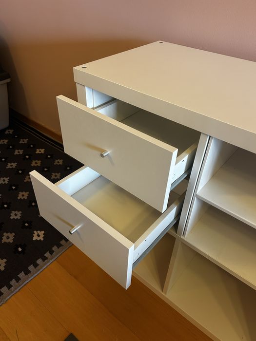 KALLAX Estante, branco, 77x77 cm