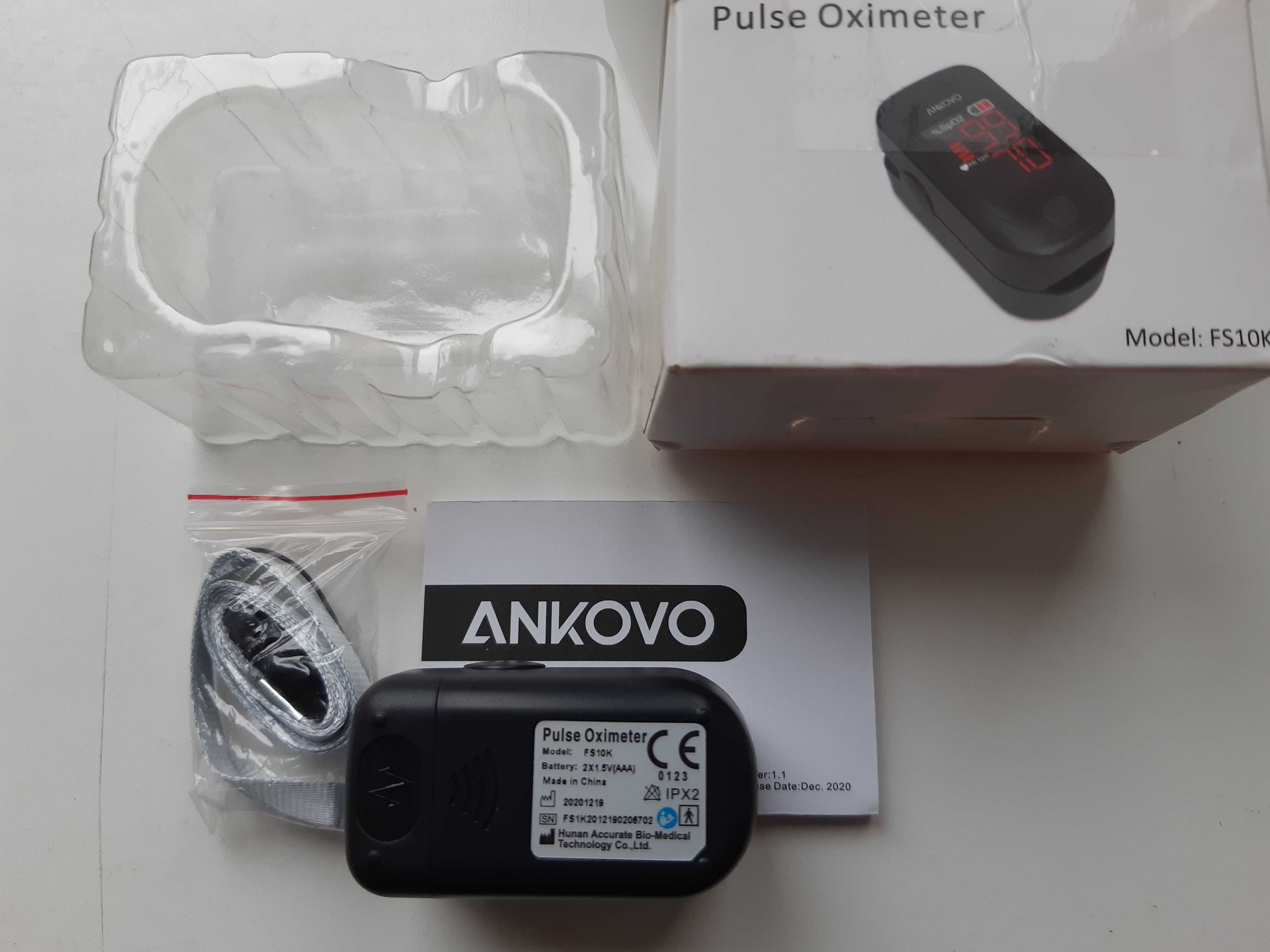 Пульсоксиметр Ankovo FS10K
