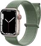 Maledan Nylonowy pasek kompatybilny z Apple Watch 38 40 41 mm zieleń