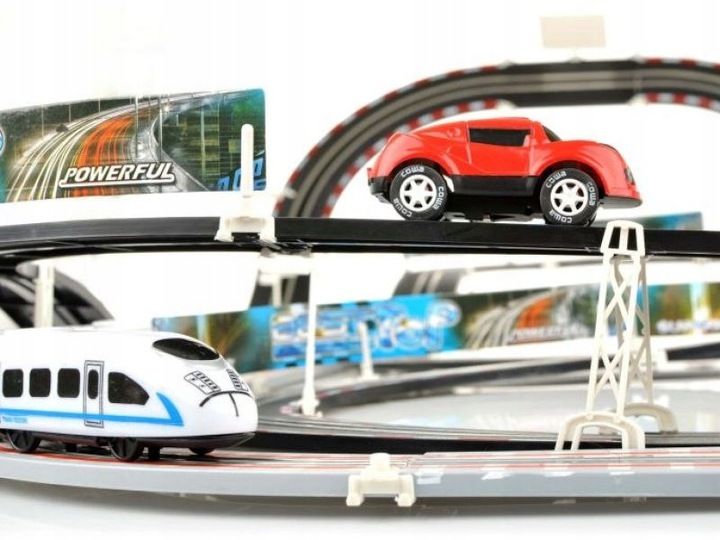 Залізниця трек + железная дорога 6,3метра Польша опт дроп