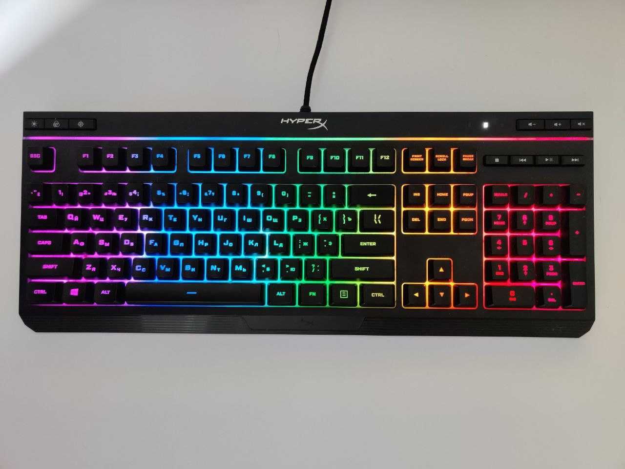 Клавіатура HyperX Allow Core RGB