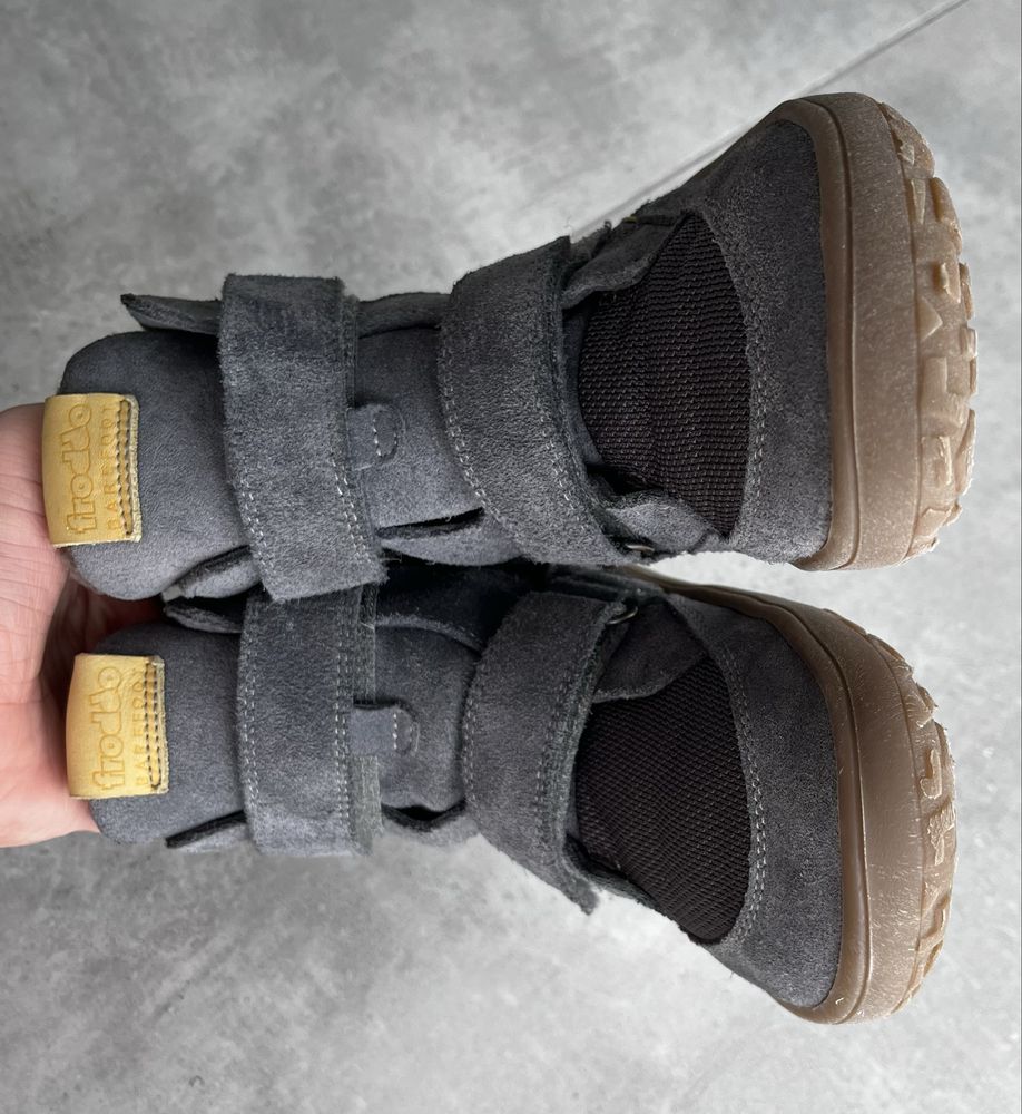 Buty zimowe Froddo barefoot ocieplane wełna merino dla chłopca r 32