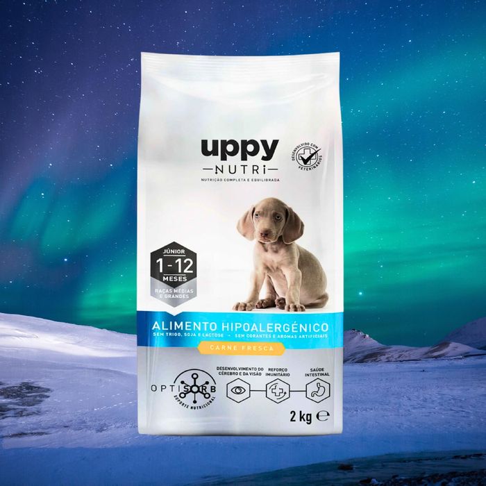 Uppy Nutri Premium Bezzbożowa Karma Dla Szczeniąt Kurczak 2 kg