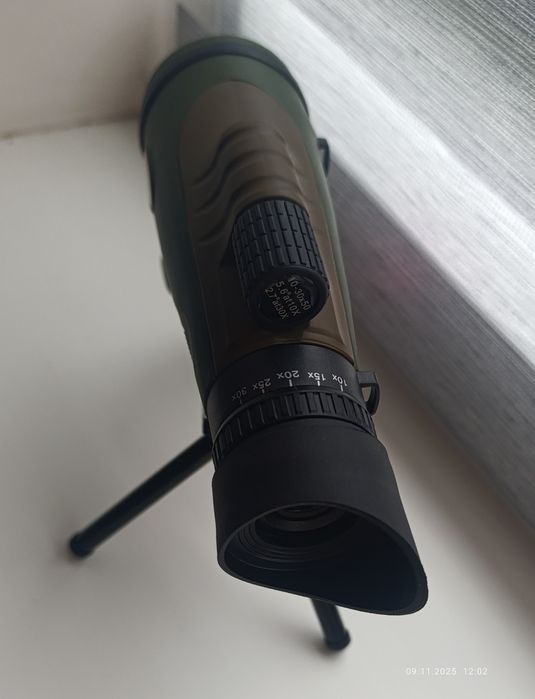 Монокулярний бінокль Menihor 10-30x50 мм HD із призмою BAK4