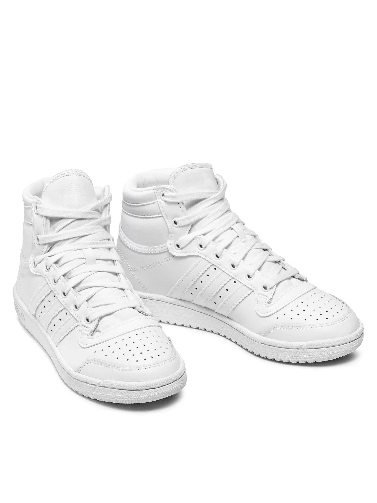 Adidas Top Ten Hi C sneakersy białe,  chłopięce rozmiar 29
