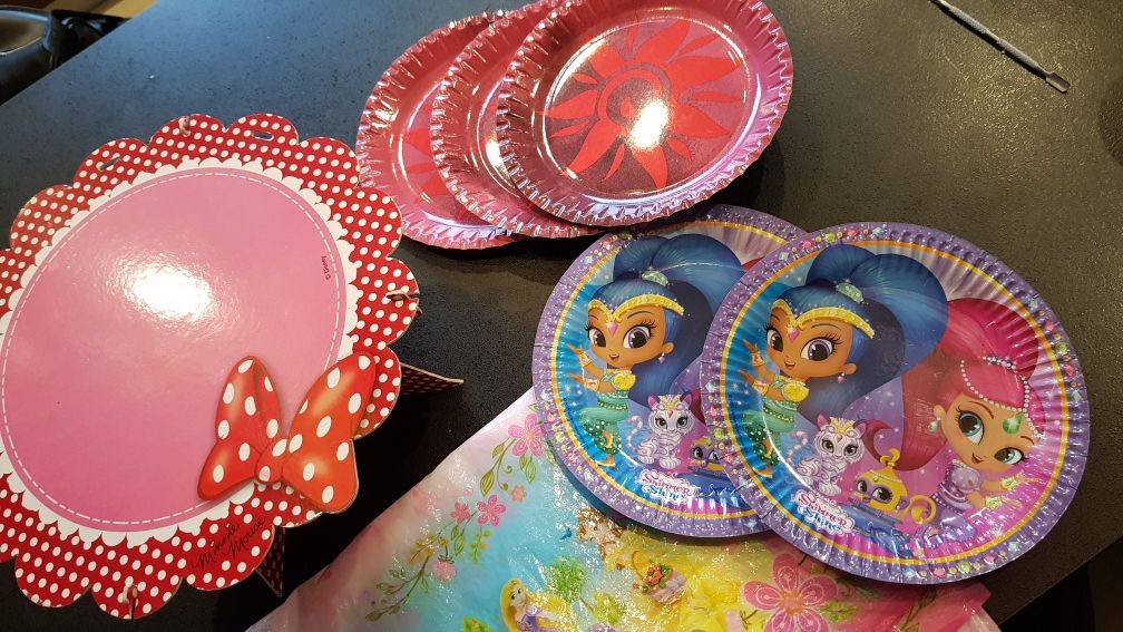 Talerz na tort Myszka Miki - Minnie Mouse