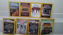 8 Revistas National Geographic (Edições de 2008 e 2016)
