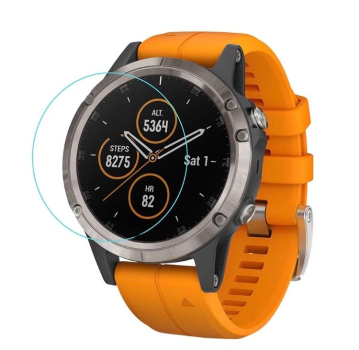 Защитное стекло (пленка) Garmin Fenix 3, 5s, 5, 5x, 6,7 vivoactive 3/4