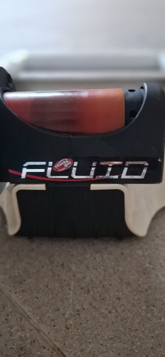 Rolo de treino elite cubo fluid para bicicleta