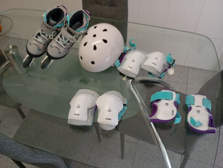 Patins em linha de criança