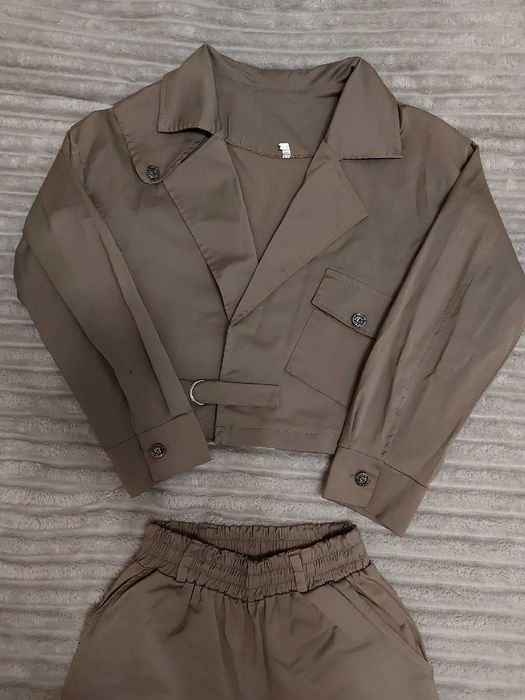 Костюм для девочки Штаны Пиджак Рубашка 146-152