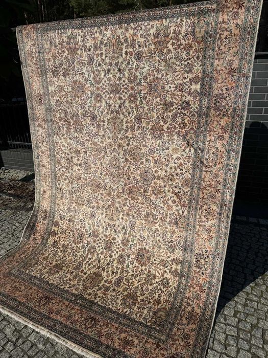 Nowy jedwabny dywan perski  GHOUM 290x190 galeria 40 tyś