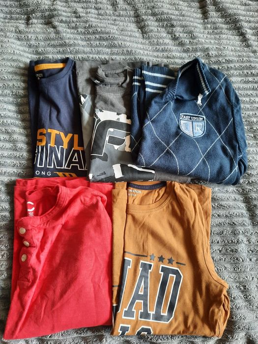 Koszulki chłopięce 152 długi rękaw