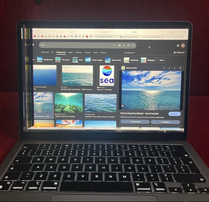 Матриця тріснута на MacBook Air 13 2024 M3/M2