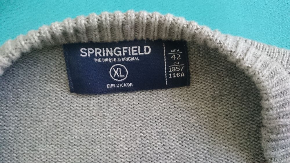 Sweterek bawełniany marki Sprigfield rozm. XL/42, 185 cm