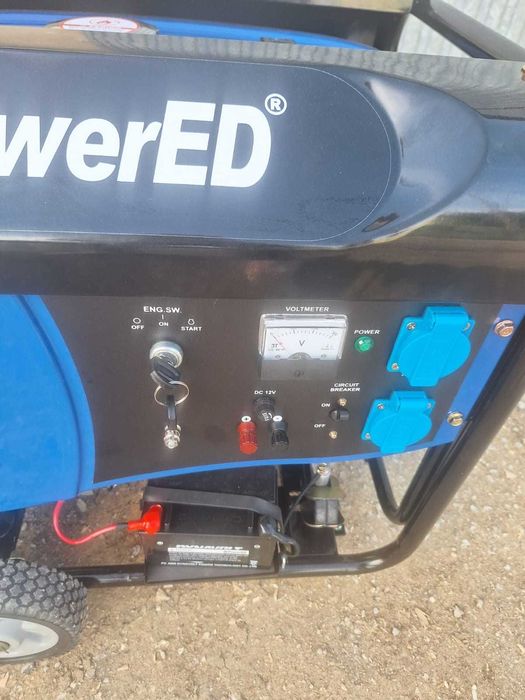 Gerador Gasolina A/E PGG7500CLE 230V - NOVO / Excelente Estado