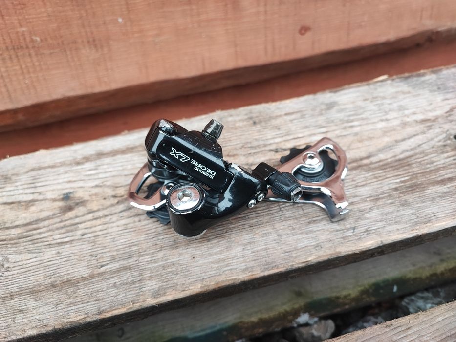 Tylna przerzutka rowerowa Shimano Deore LX M560 7s Retro MTB