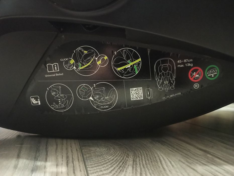 Fotelik Cybex Platinum Cloud t + dedykowana baza Isofix!