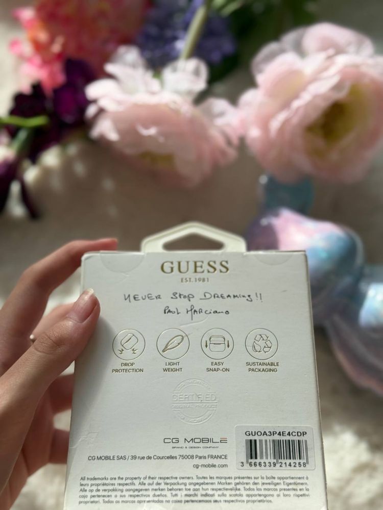 Etui чохол для airpods 3  guess оригінал