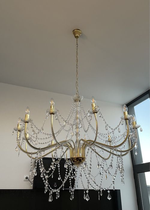 Candeeiro de Lustre de sala Clássico/Moderno