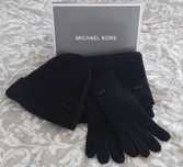 Czarny zestaw Michael Kors okazja! Old money