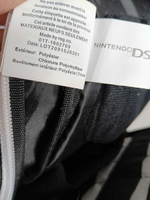 POKEMON Black 2 White 2 Plecak ETUI DS/3DS PowerA 2012 RZADKI