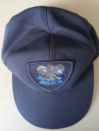 Czapka policja kolekcjonerska w kategorii Dodatki Moda z wysyłką olx