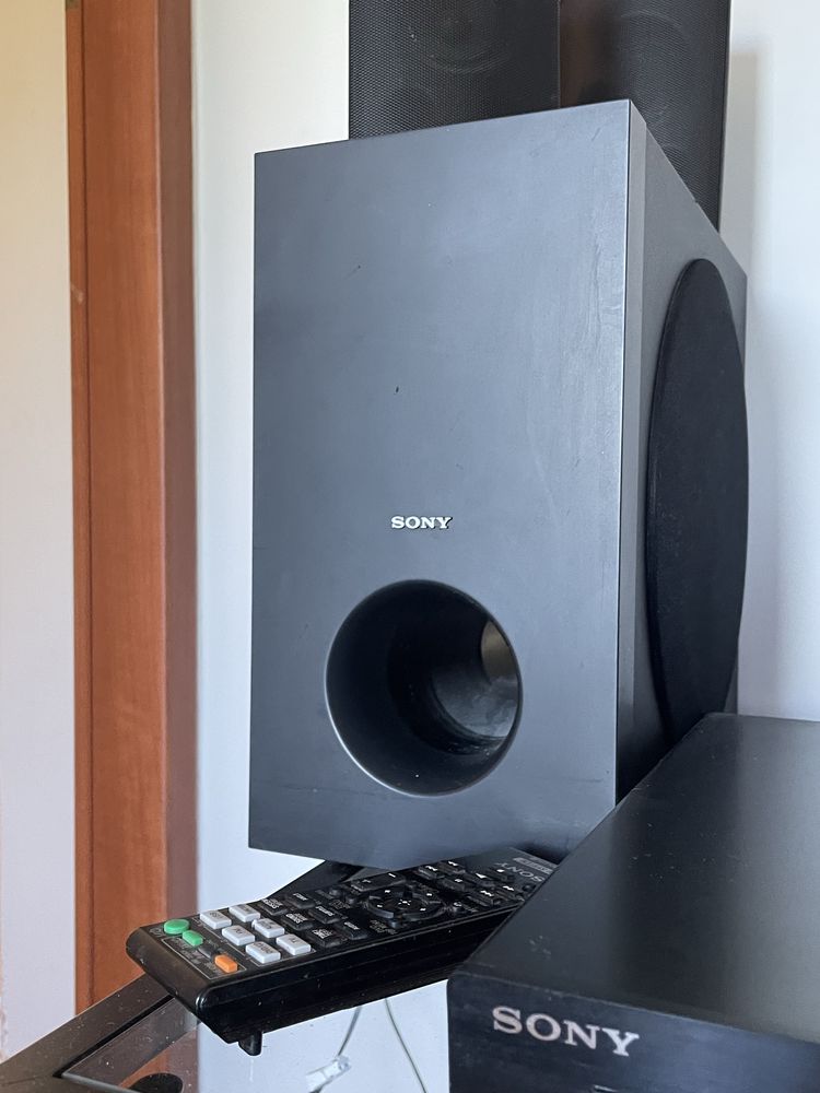 Zestaw kino domowe Sony DZ340 glosniki dvd pilot