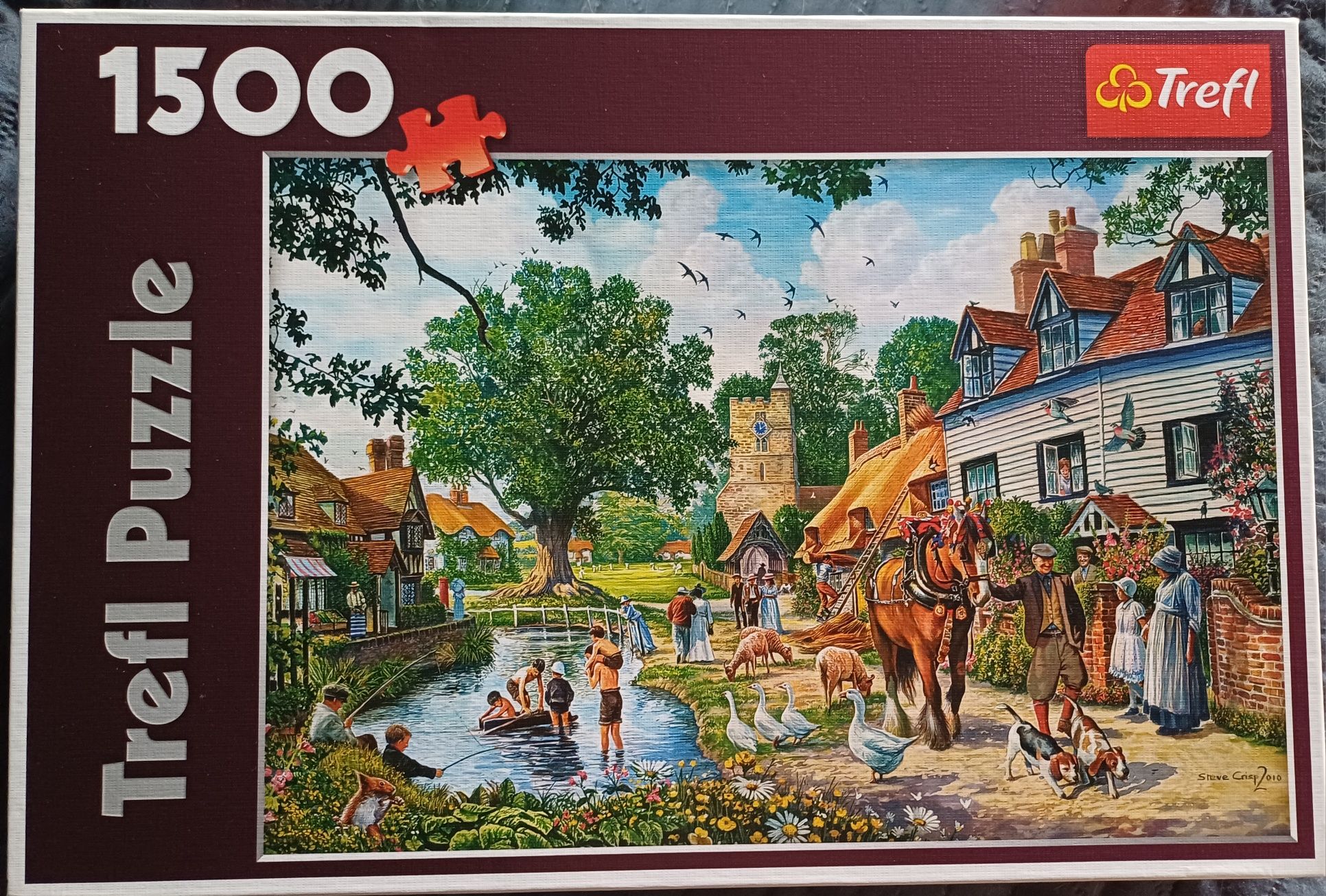 Sprzedam puzzle 1500 sztuk Trefl