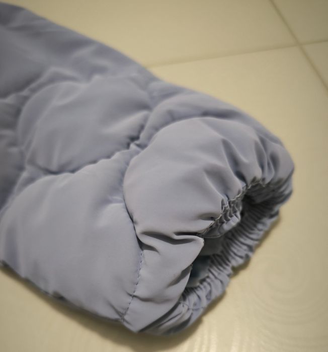 Kurtka błękitna pikowana Zara 152