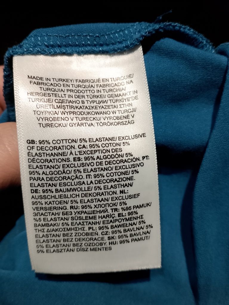 Niebieski Damski Top Sportowy The North Face