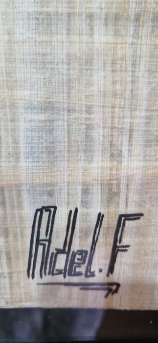 Papiro Egípcio AUTÊNTICO Nefertiti