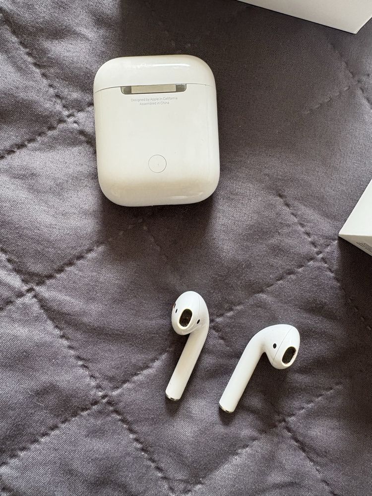Słuchawki douszne APPLE AirPods MMEF2ZM/A Biały