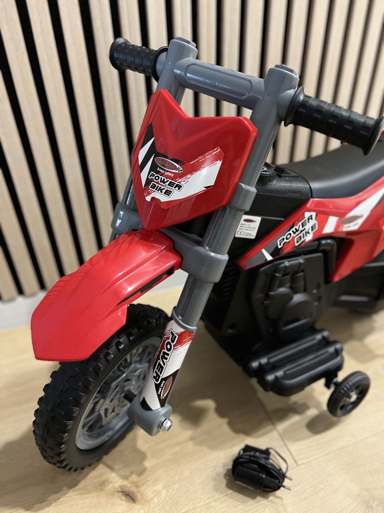 Motocykl Pojazd na Akumulator dla Dzieci 6V  Czerwony