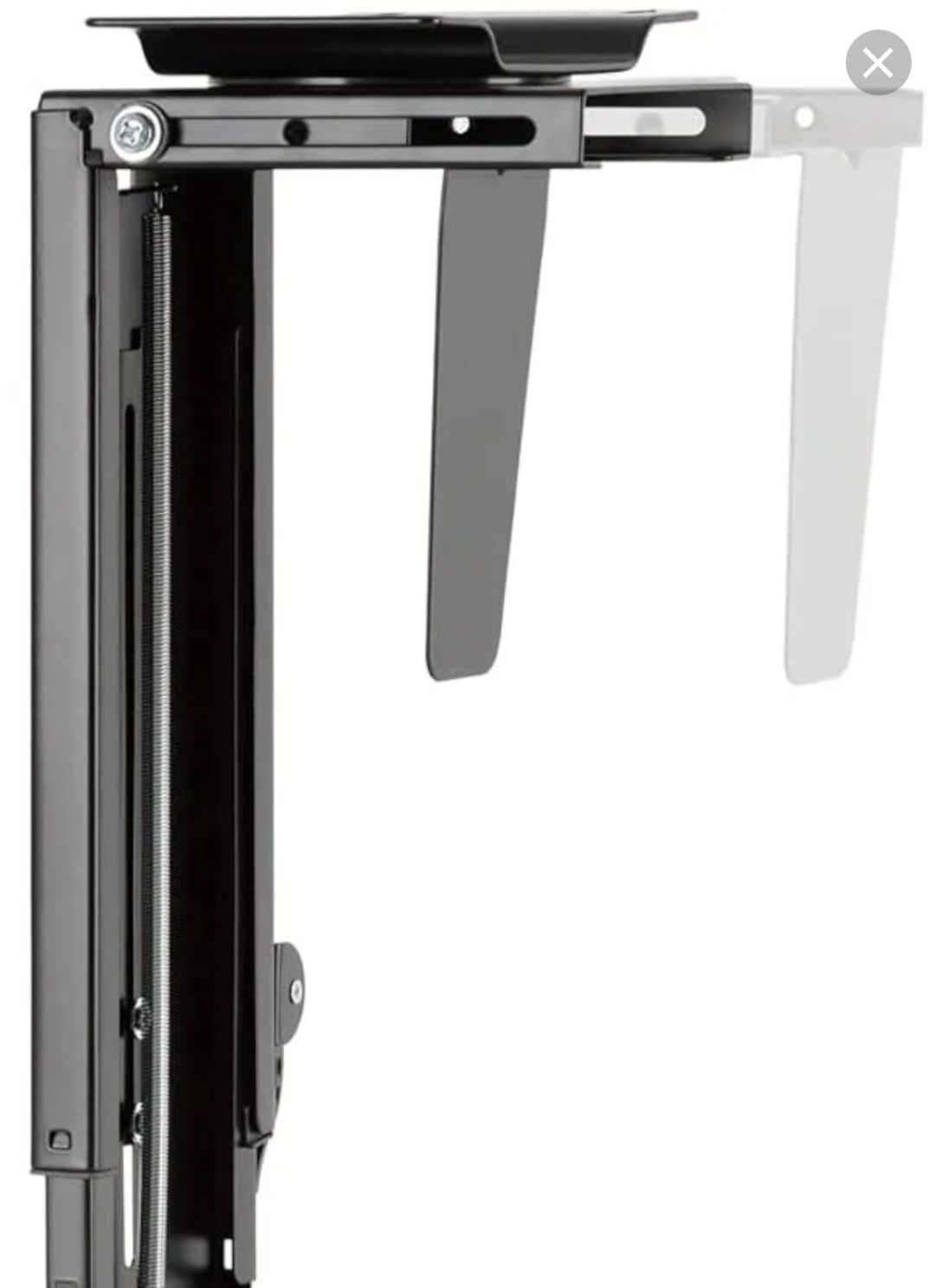 Uniwersalny uchwyt do montażu PC pod biurkiem z mechanizmem Easy Locki