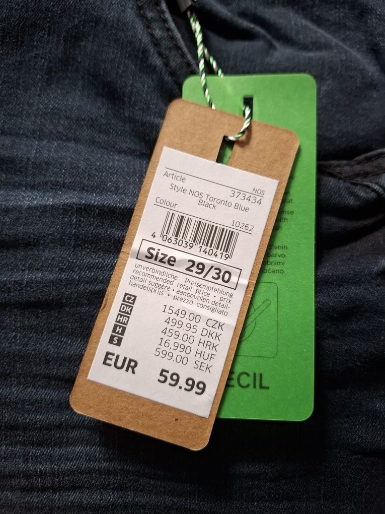 Spodnie jeansy damskie Toronto Cecil 29/30