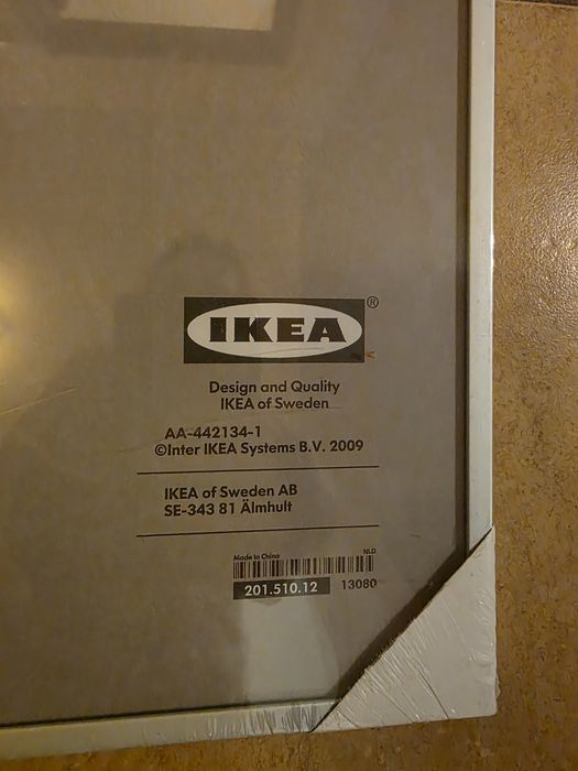 Ramka Strömby IKEA 50 x 70 cm srebrna Nowa