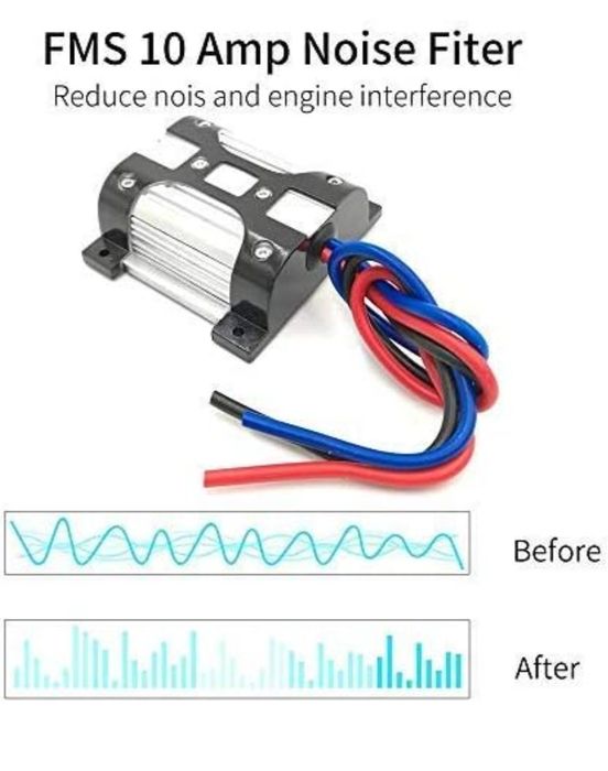 Шумоподавник для автомобільної аудіосистеми 10A | Фільтр шуму,ізолятор