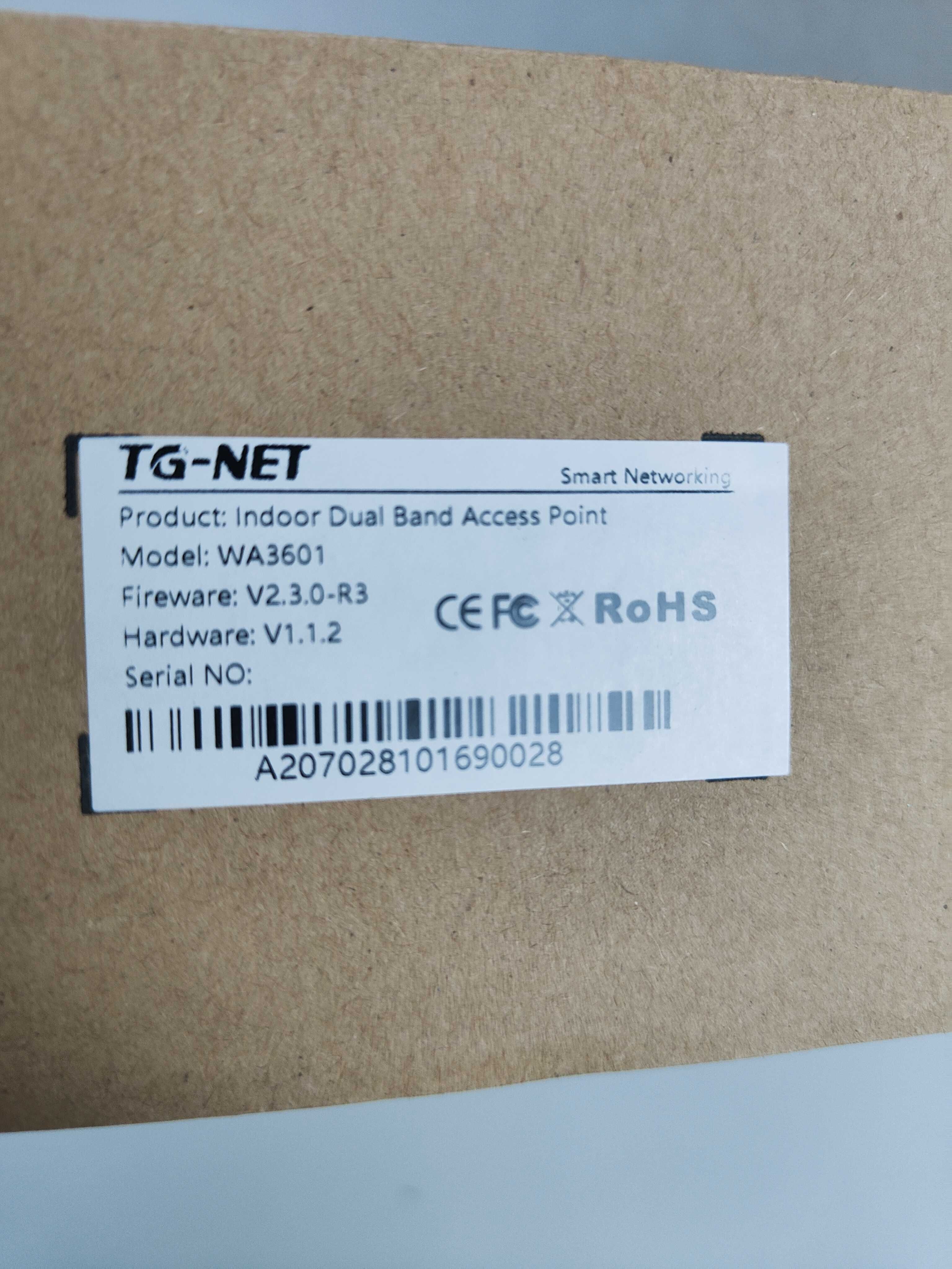 Punkt dostępowy Wi-Fi TG-NET WA3601