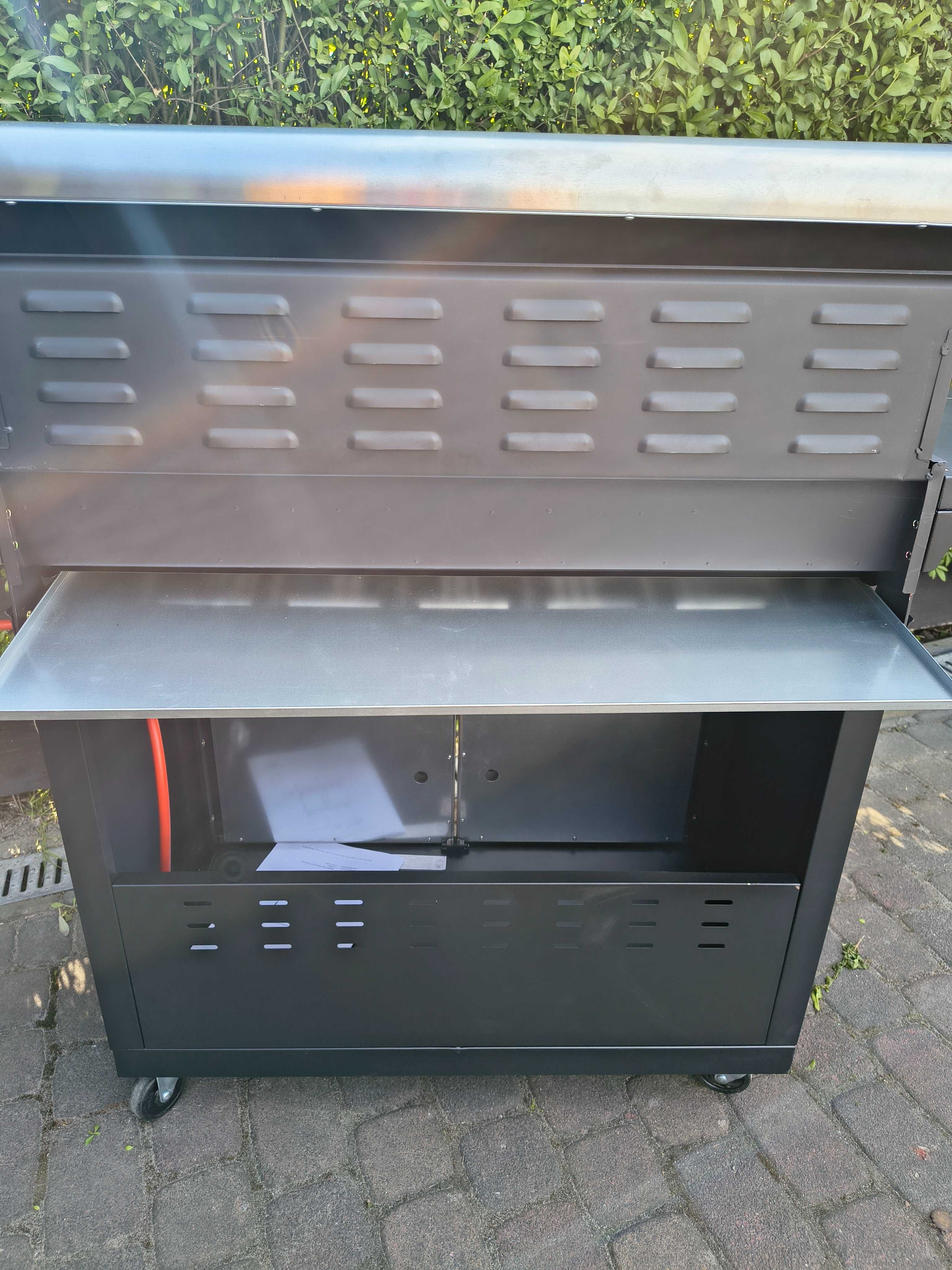 Ładny  GRILL Gazowy  EL FUEGO SAN ANTONIO 6+1 19KW żeliwny ruszt !